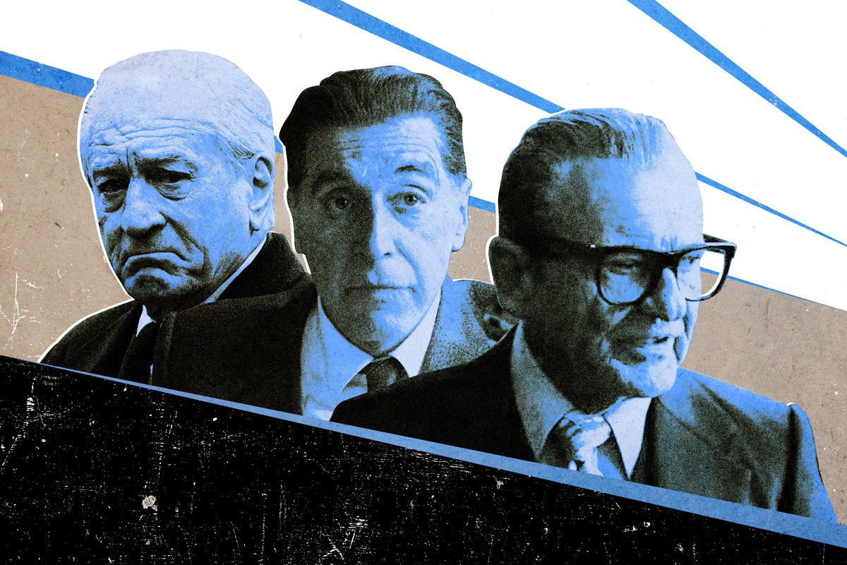 27 ноября на Netflix стал доступен один из самых главных, а может быть, и вообще важнейший проект этого года — «Ирландец» (The Irishman) Мартина Скорсезе. Грандиозная сага длиной в три с половиной часа с главными из ныне живущих звездами жанра. На невиданную коллаборацию творца старого времени и технологий сегодняшнего дня посмотрел наш киноообозреватель Денис Юрьев — и убедился, что талантливые режиссеры подобны хорошему вину и со временем становятся только крепче и благородней.