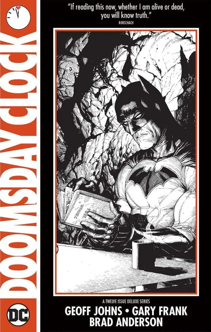 Новый тизер Doomsday Clock: Бэтмен читает дневник Роршаха - фото 1