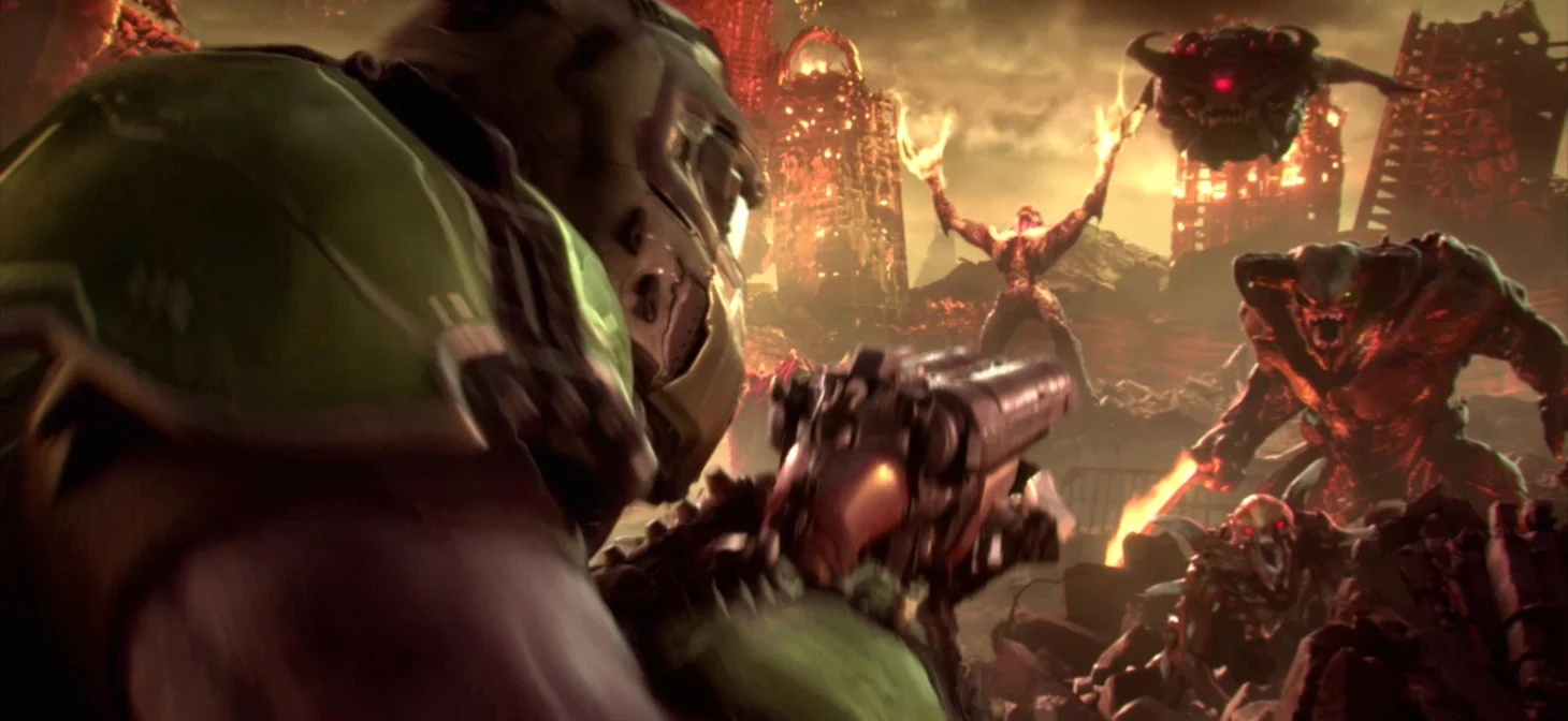 Демоны, бегите! Первый геймплей Doom Eternal полон жестокости и брутальности - фото 1