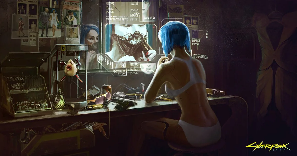 В Сети появились новые концепты Cyberpunk 2077. Фанаты тут же принялись их расшифровывать - фото 3