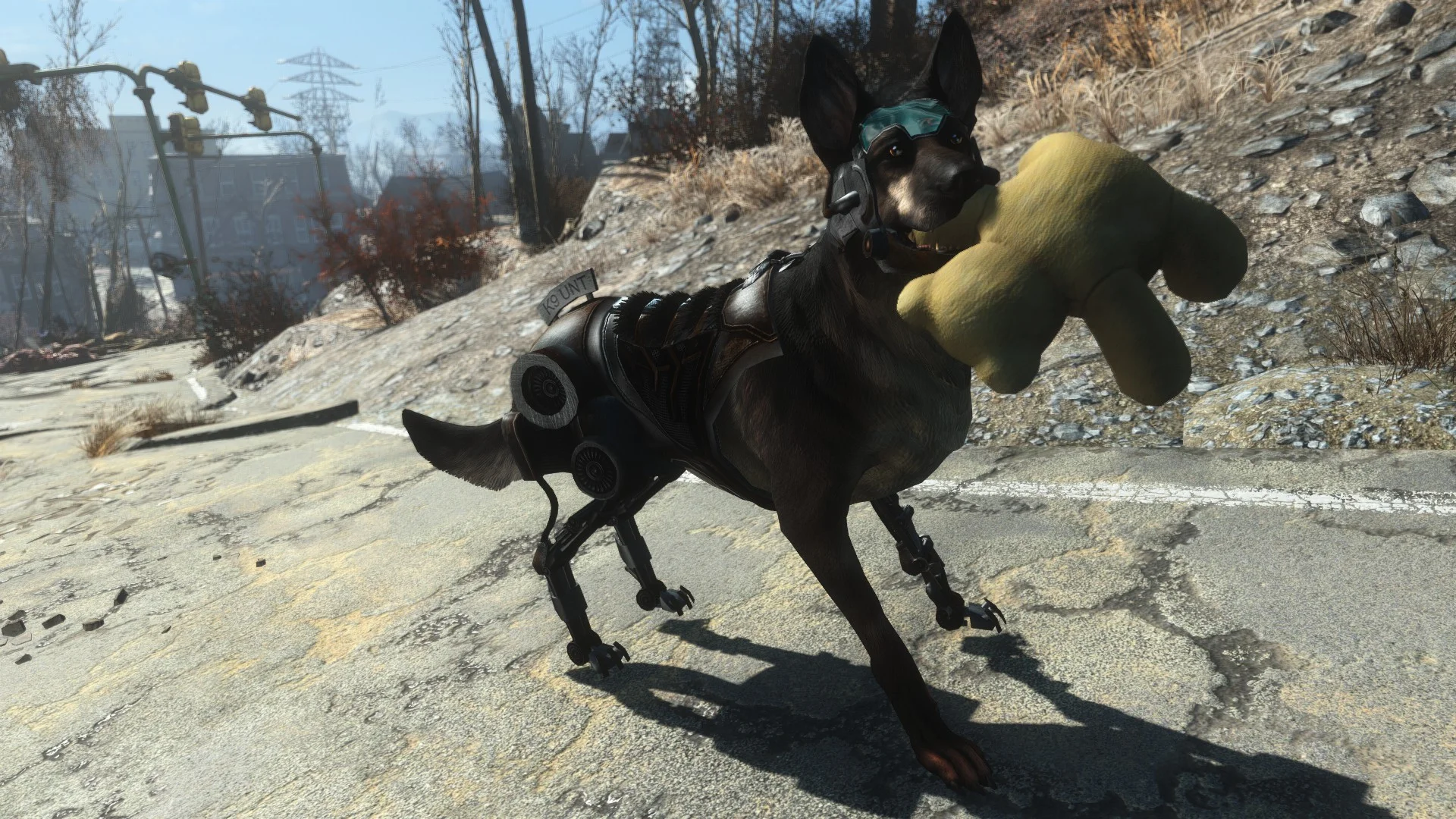 Моддер перенес киберпса Рекса из Fallout: New Vegas в Fallout 4. Привет, старый друг! - фото 4