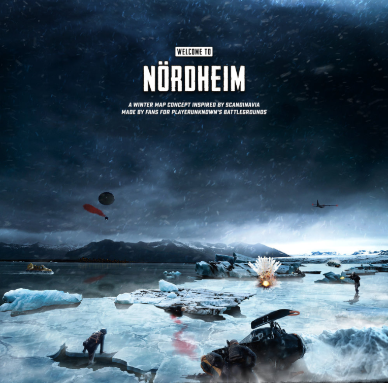 Фанат PUBG разработал собственный концепт зимней карты - изображение 1 Фанат PUBG разработал собственный концепт зимней карты - фото 1