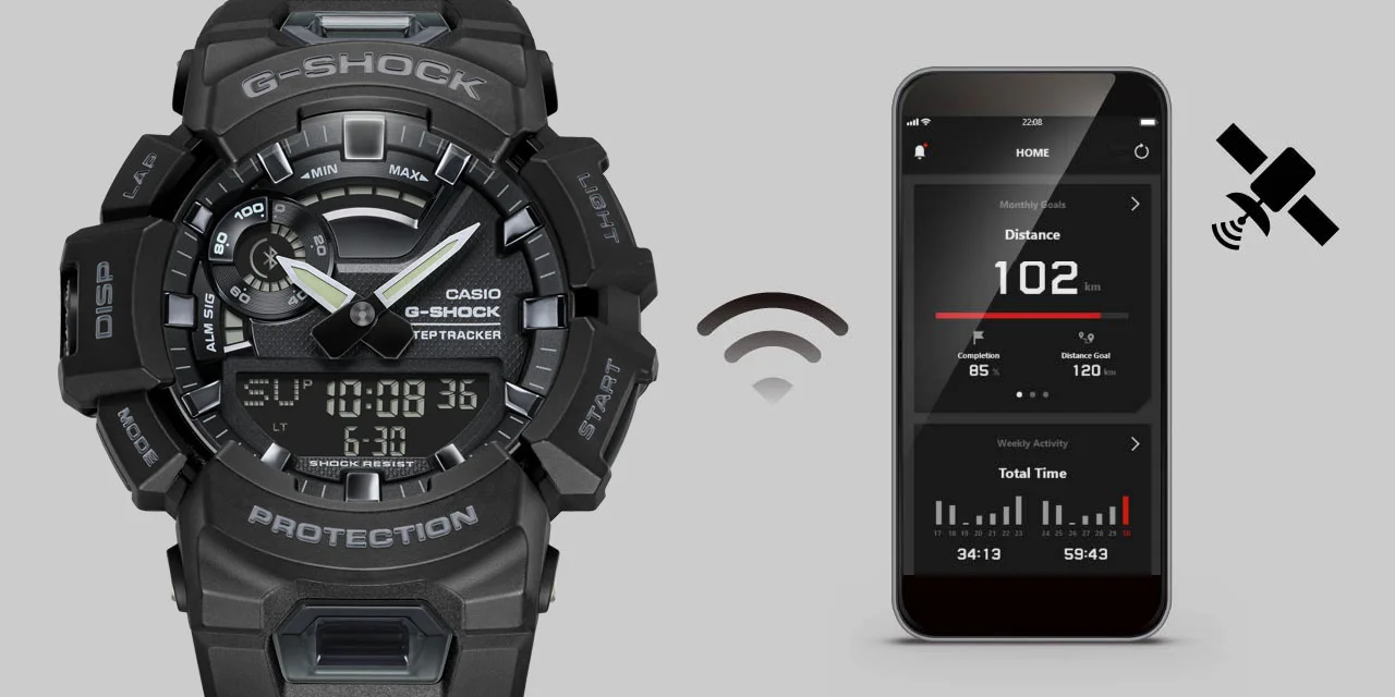 Casio представила новые часы в серии G-Shock с возможностями фитнес-трекера - фото 1