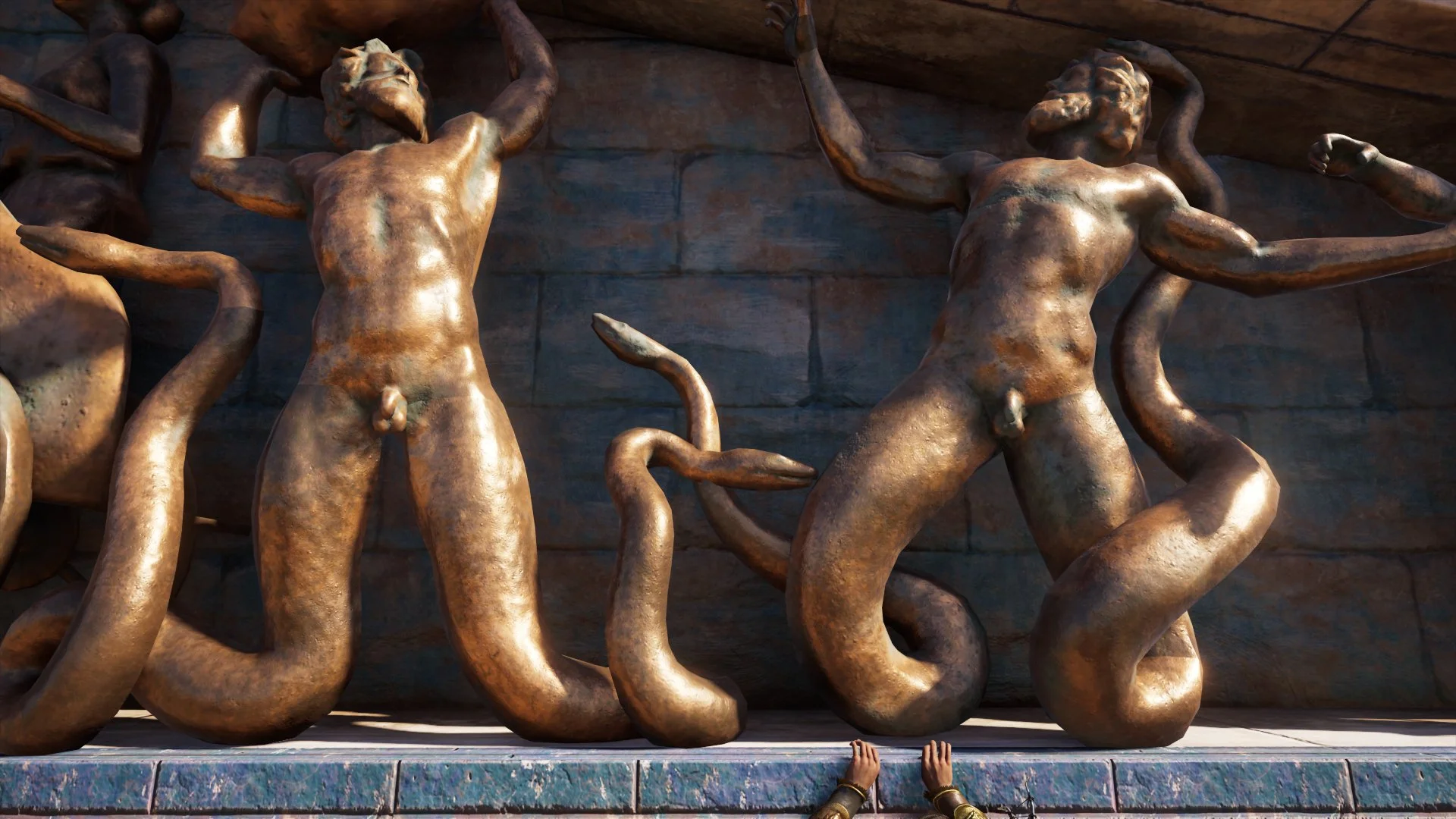 Журналист PC Gamer составил топ пенисов из Assassinʼs Creed Odyssey — речь, конечно, о статуях - фото 6