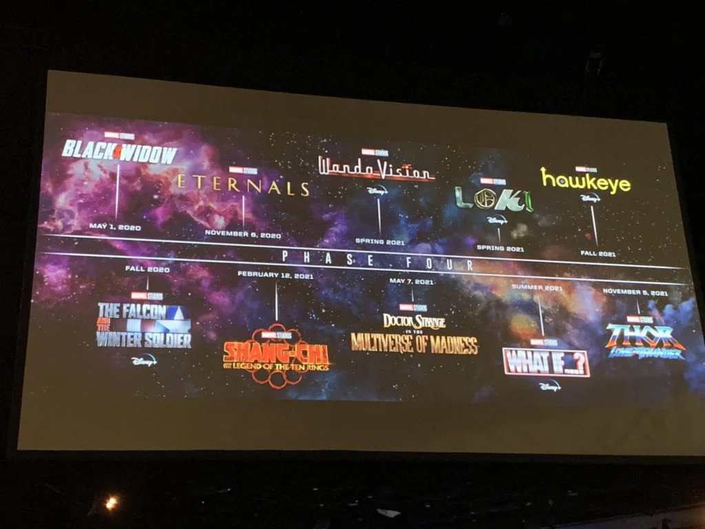 Marvel официально анонсировала «Вечных» и опубликовала график выхода фильмов четвертой фазы MCU - фото 2