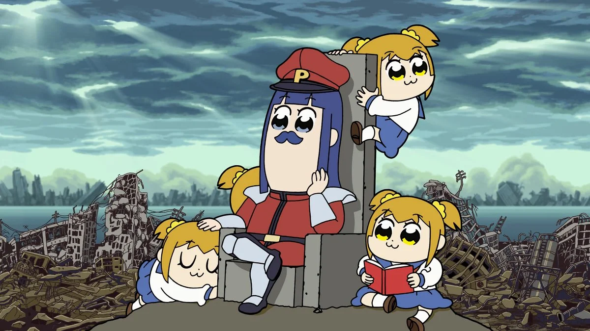 Аниме портит людей! Pop Team Epic приучило зрителей активно показывать  средние пальцы | Канобу