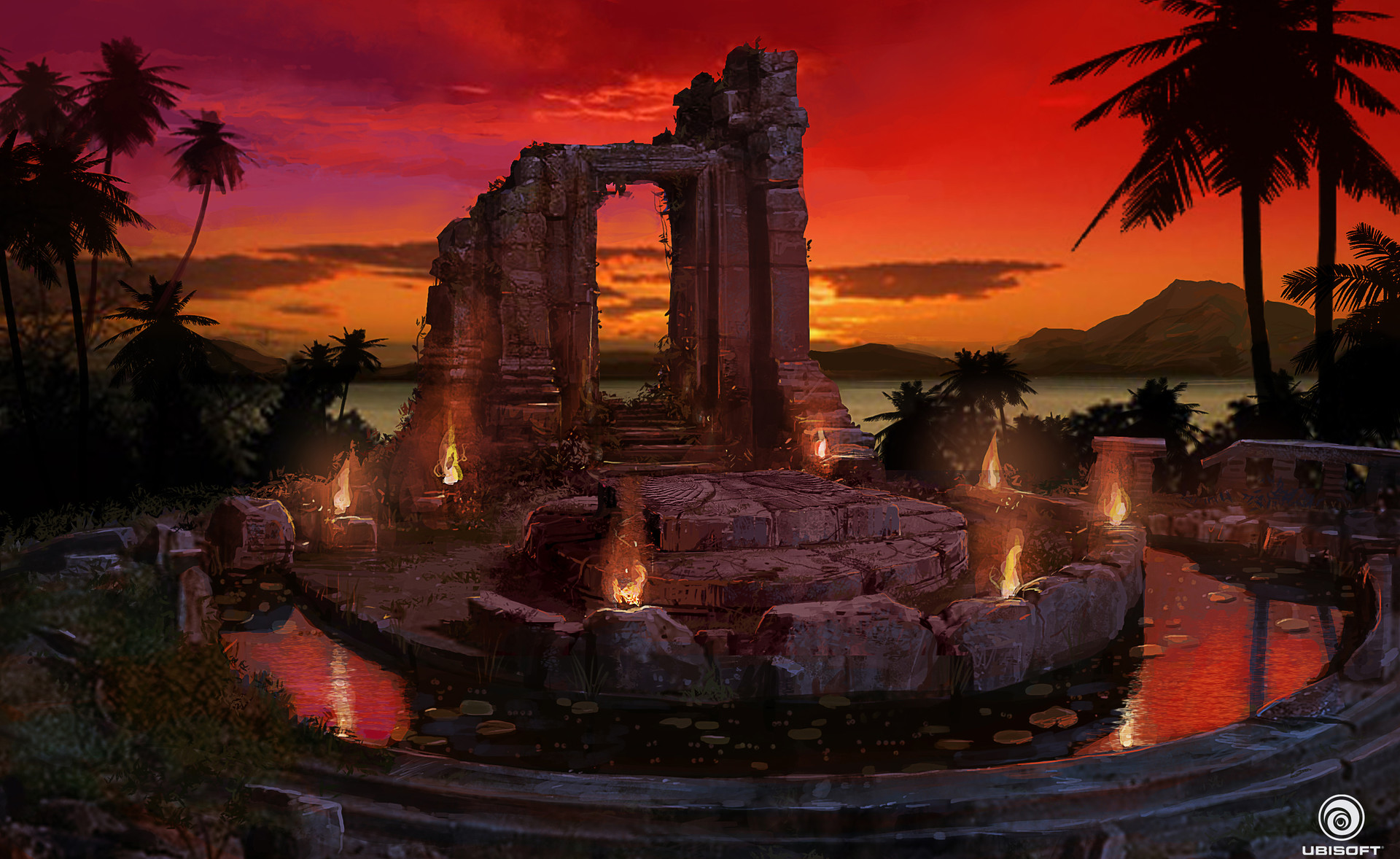 Какой же красивый Рук Айленд! Взгляните на потрясающие арты игр Ubisoft - фото 11