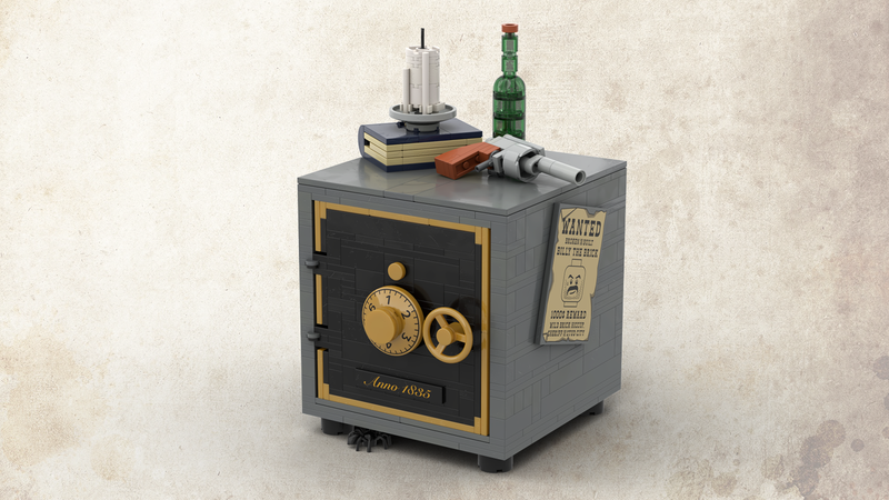 14\. Sheriffʼs Safe with Combination Lock