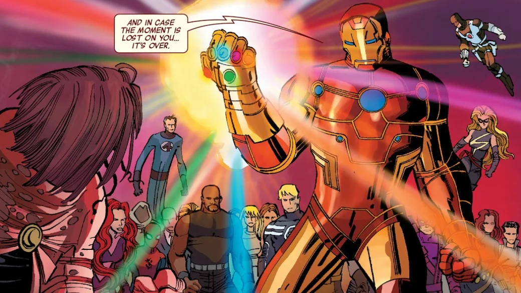 Какие персонажи Marvel, кроме Таноса, использовали Перчатку Бесконечности? - фото 15