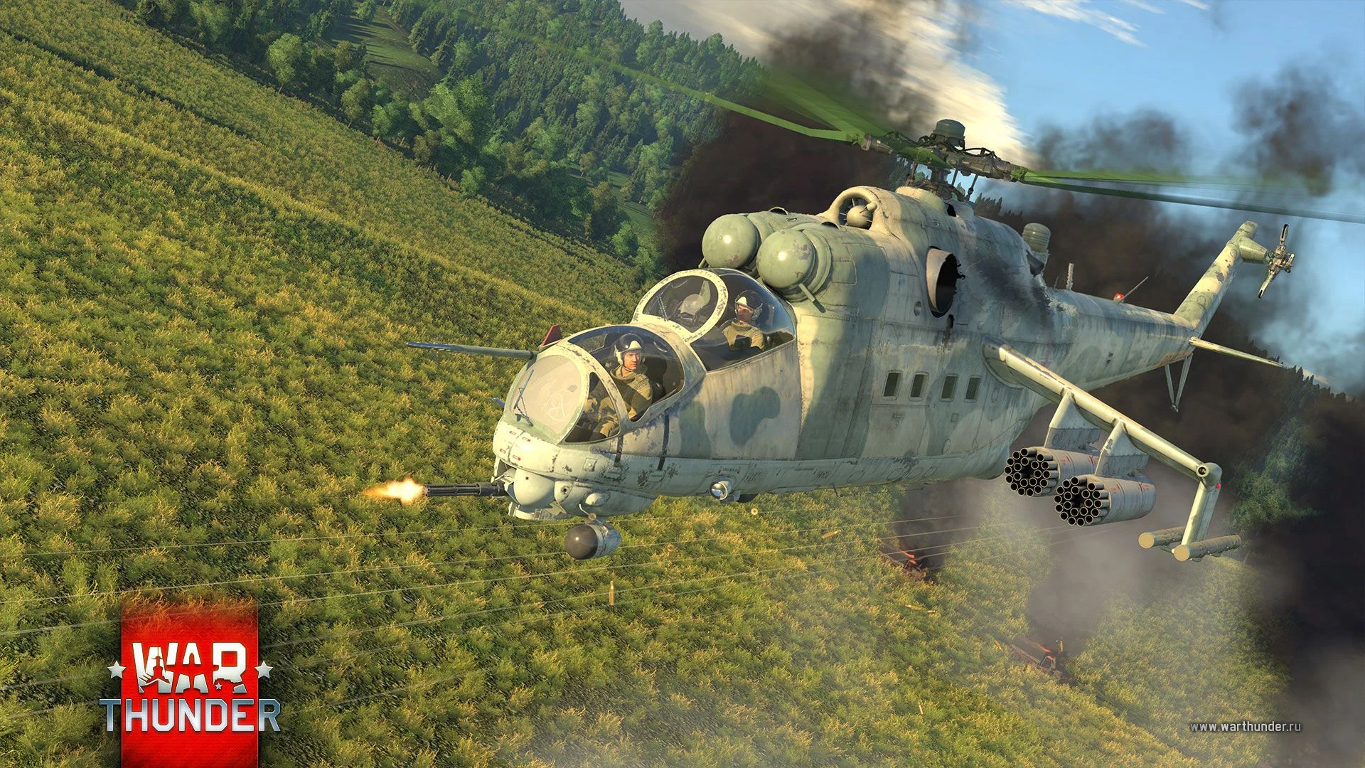 Вышло обновление «Полет Валькирий» для War Thunder. Теперь игрокам доступны боевые вертолеты - фото 1