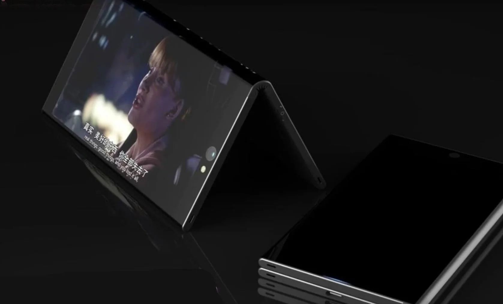 Президент Xiaomi показал складной планшет с гибким экраном, который превращается в смартфон (видео) - фото 1