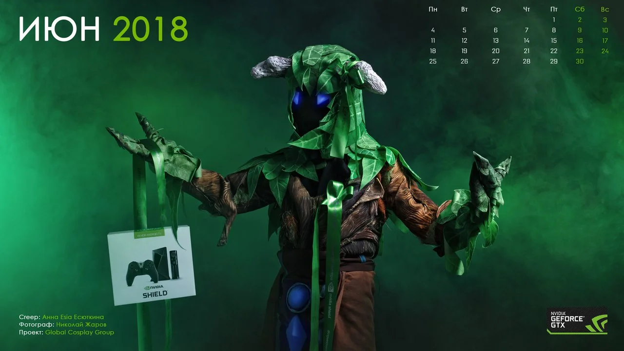 NVidia представила календарь на 2018 год с невероятно очаровательным косплеем - фото 6