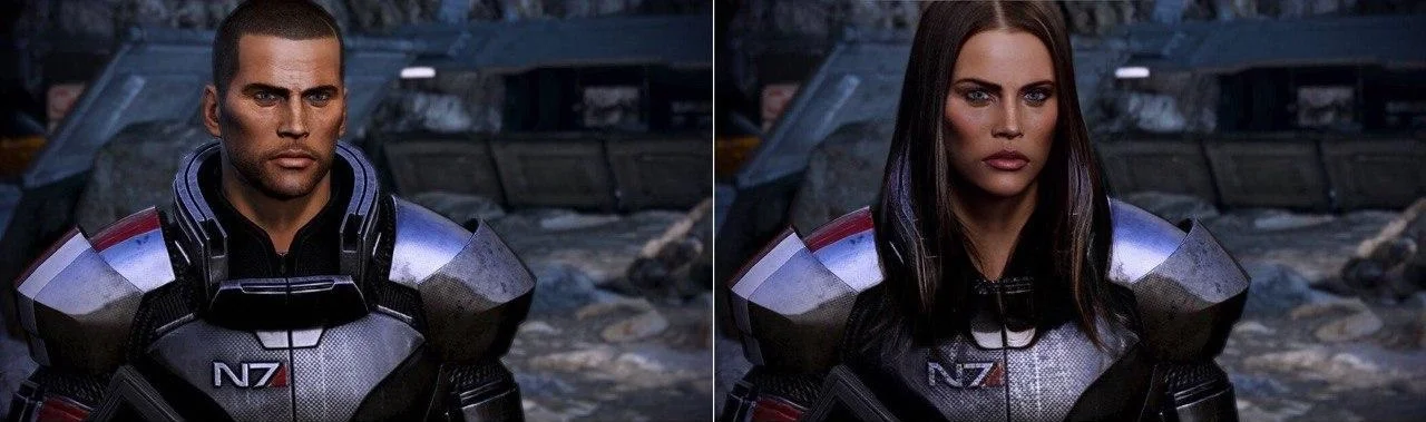 Капитан Шепард из Mass Effect 3
