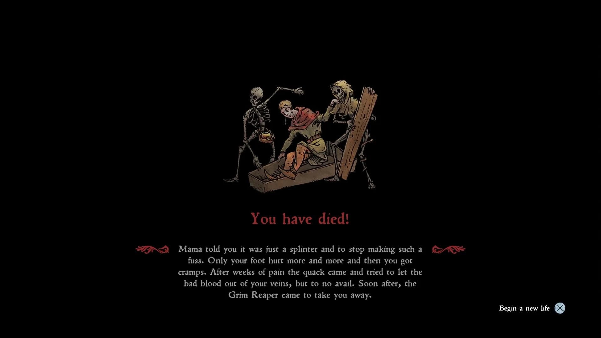 Kingdom Come: Deliverance на «хардкоре»: ночные кошмары, гемофилия и смерть до начала игры - фото 1
