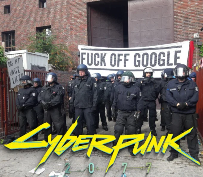 Cyberpunk 2077 как мем: фотографии, на которых человечество приближается к утопическому будущему - фото 21
