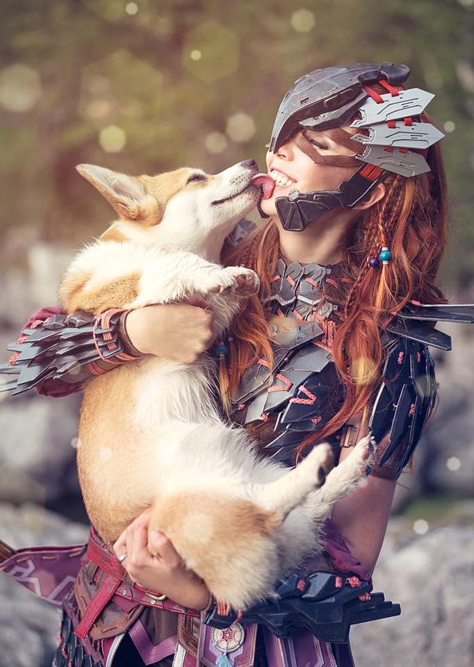 Косплей дня: постапокалиптическая охотница на рободинозавров Элой из Horizon: Zero Dawn - фото 10