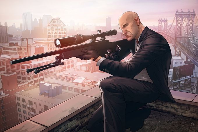 Гифка дня: снайпер-неудачник зафейлил все в Hitman - фото 1