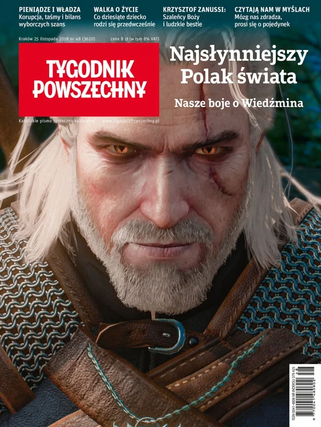 Католический журнал признал Геральта из «Ведьмака» самым известным поляком в мире - фото 2