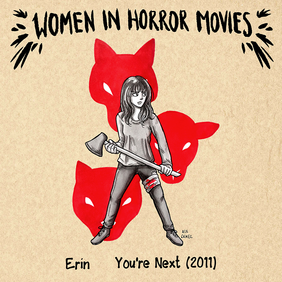 Клариса Старлинг, Эллен Рипли и другие сильные женщин в серии артов к культовым хоррорам - изображение 1 Клариса Старлинг, Эллен Рипли и другие сильные женщин в серии артов к культовым хоррорам - фото 1