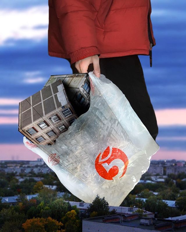 Панельные дома спальных микрорайонов стали героями необычных картин в Instagram - фото 8