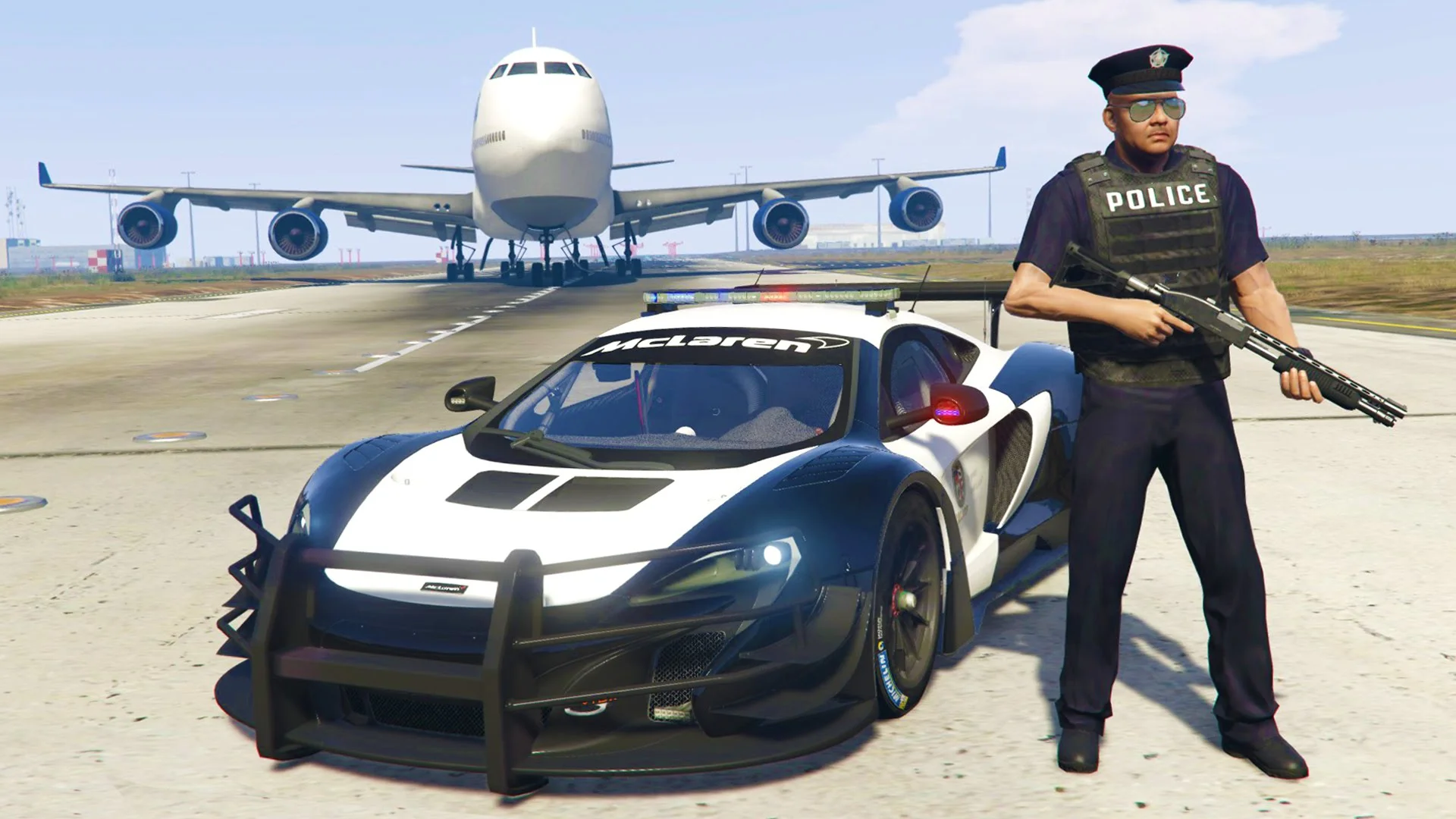 Гифка дня: как работает американская полиция на примере Grand Theft Auto 5 - фото 1