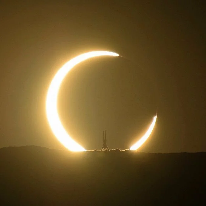 15 удивительных фотографий последнего солнечного затмения в 2019 году - фото 3