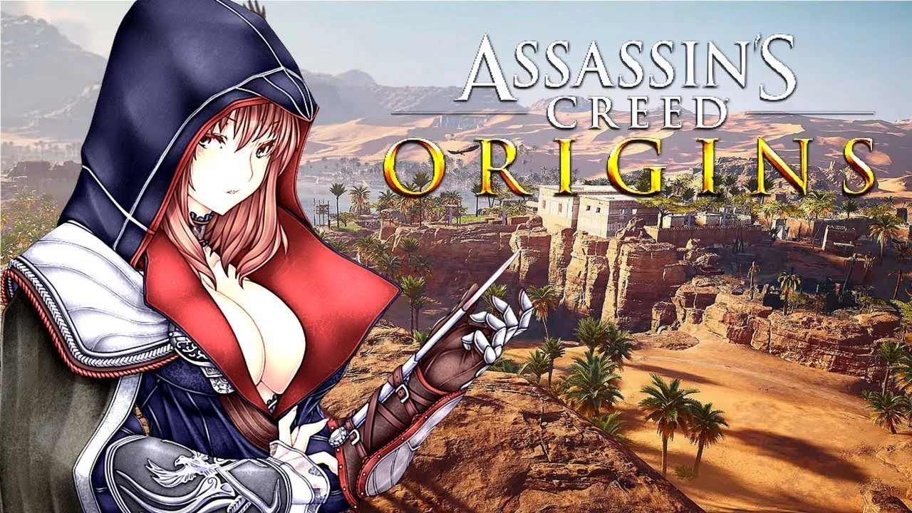 Гифка дня: как попасть в 2D-измерение по версии ​Assassinʼs Creed: Origins - фото 1