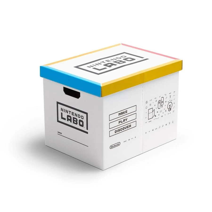 Nintendo выпустит картонную коробку для хранения картонного конструктора Labo. Все логично! - фото 2