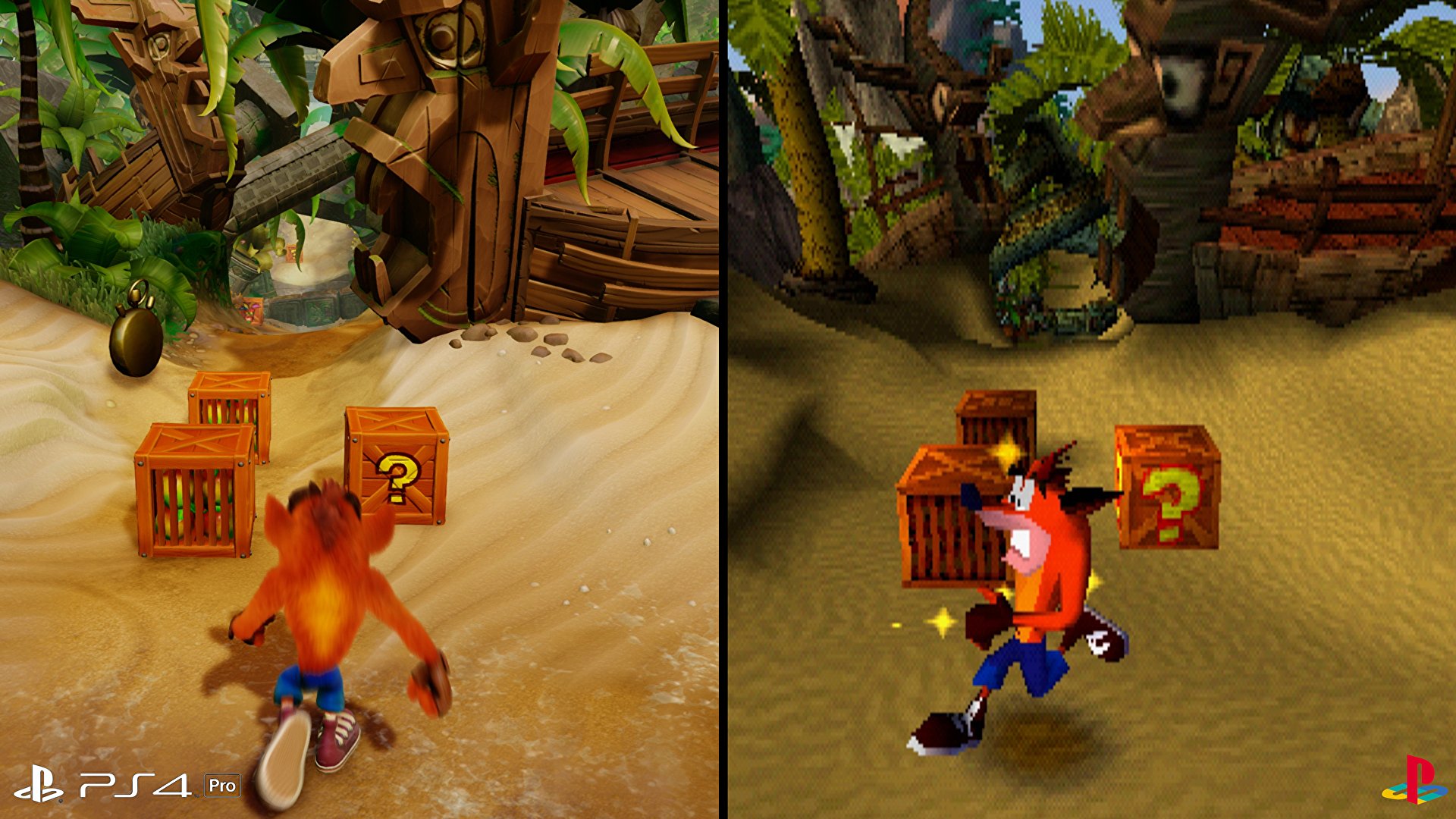 Эксперты Digital Foundry сравнили графику Crash Bandicoot на PS4 и PS1 |  Канобу