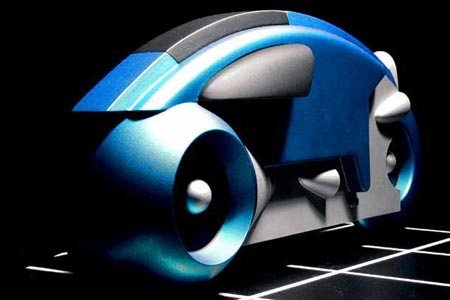 Световой мотоцикл из «Трона»