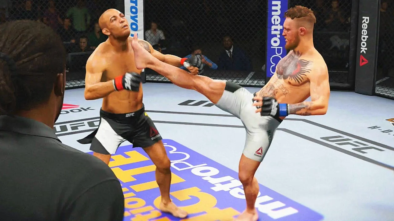 Гифка дня: мастерский захват в EA Sports UFC 2 - фото 1