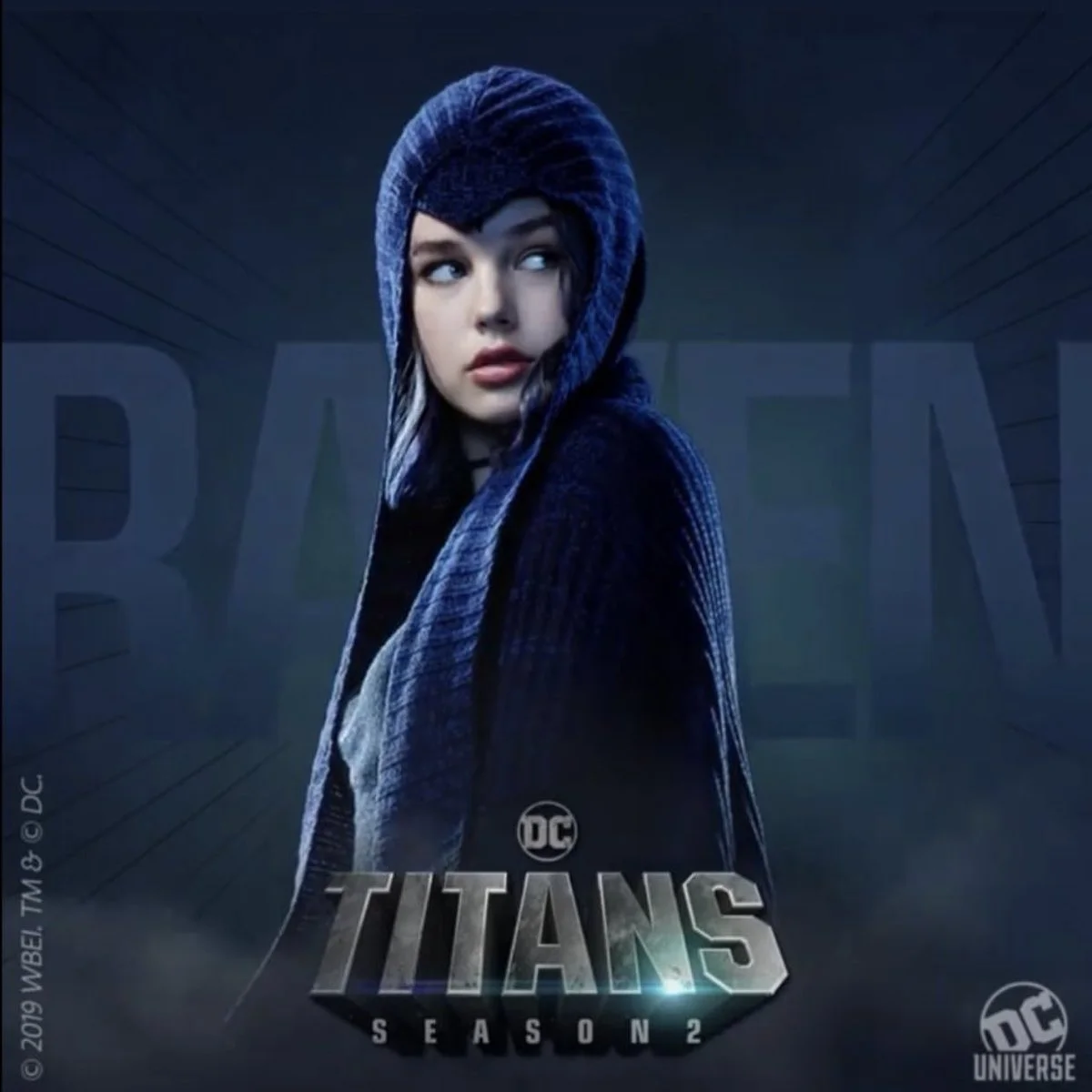 Новый взгляд на Дика Грейсона (не Робина!), Рэйвен и Старфаер на постерах второго сезона «Титанов» - фото 3