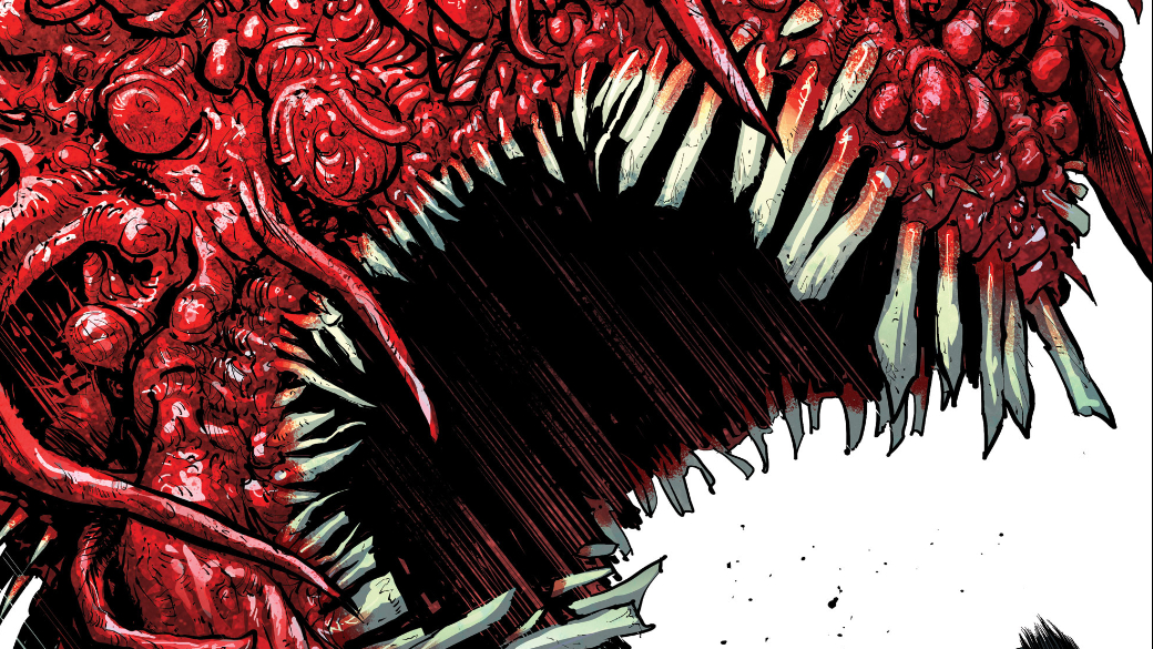 7 марта закончился комикс Джастина Джордана Spread, который издавался с 2014 года. Это жуткая постапокалиптическая история об инопланетном организме, который захватил всю планету, а оставшимся в живых приходится жить с мыслью, что любой из них может оказаться зараженным. Над комиксом работало несколько художников — Кайл Страм, Лиэм Кобб, Фелипе Собрейро, Джен Хикман и Джон Бивенс, и каждый внес что-то свое в мир Spread. В этом материале мы расскажем, почему вам обязательно стоит прочитать этот комикс.