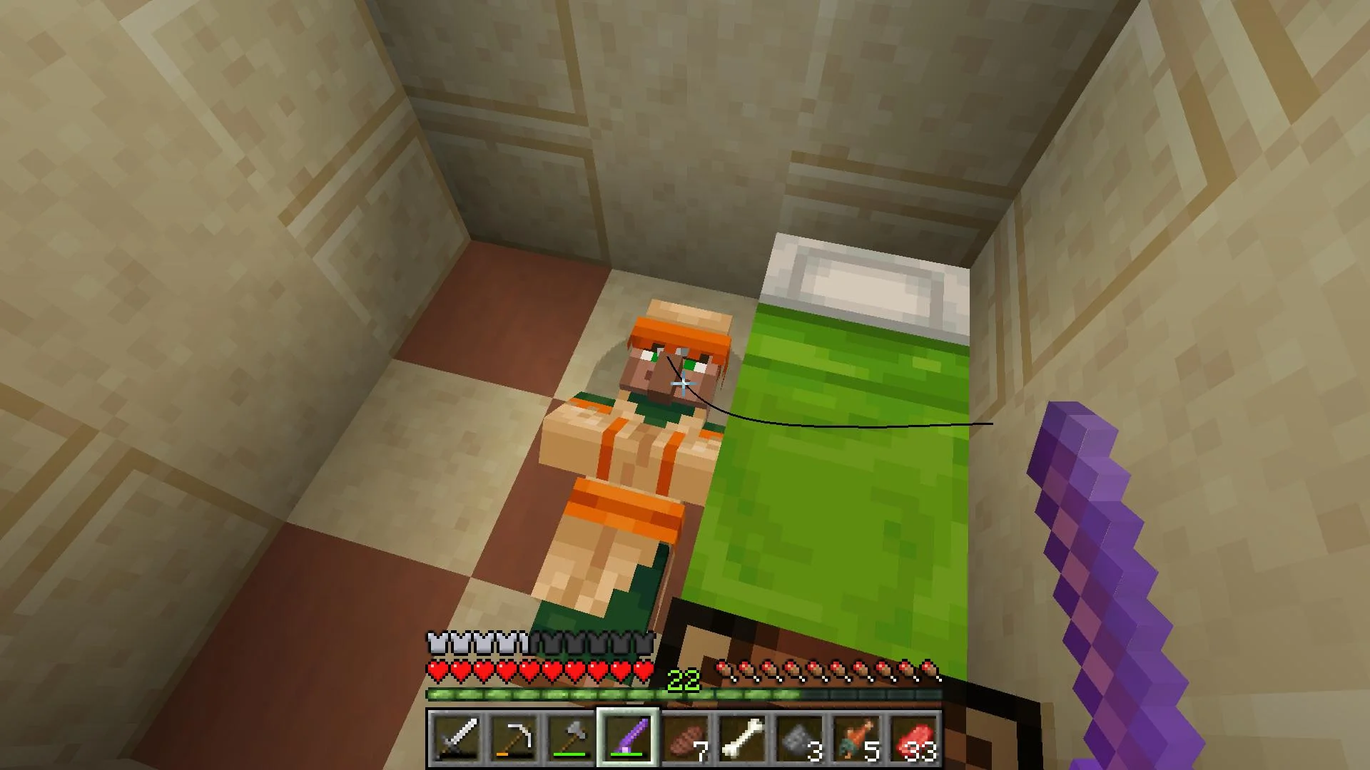 Личная жизнь? Нет, NPC в Minecraft про нее не слышали. Теперь они спят в кроватях игроков! - фото 3