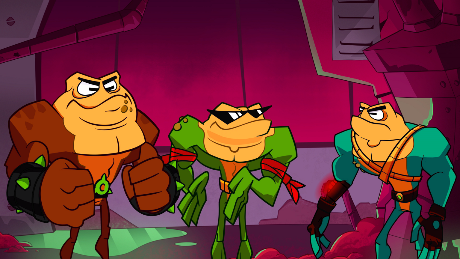 Battletoads — продолжение и вместе с тем перезапуск культовой серии «битэмапов», о которой в 1990 годах наверняка знали почти все владельцы NES и SNES. Только вот с 1994-го новых игр про боевых жаб не появлялось — то есть серия не напоминала о себе 26 лет. Первая же часть и вовсе вышла без малого 30 лет назад. И вот — новая часть. Не заметить возвращения жаб, если вы играете в игры с 1990-х, невозможно. Насколько сильно за все эти годы изменилась Battletoads? Очень — иначе быть не могло, столько времени ведь прошло! Плохо ли это? Вопрос спорный.