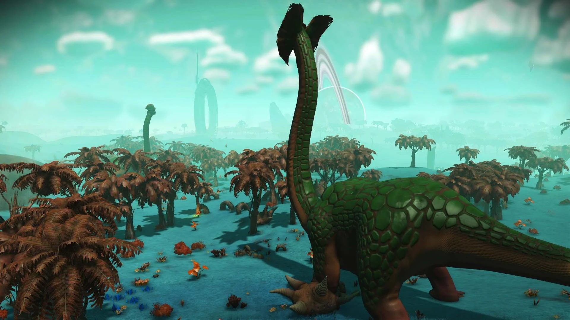 Разработчики No Manʼs Sky так и не добавили в игру гигантских динозавров. За них это сделали моддеры - фото 1