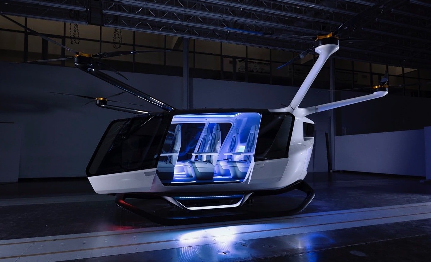 Skai — футуристичное летающее такси на водородном топливе - фото 1