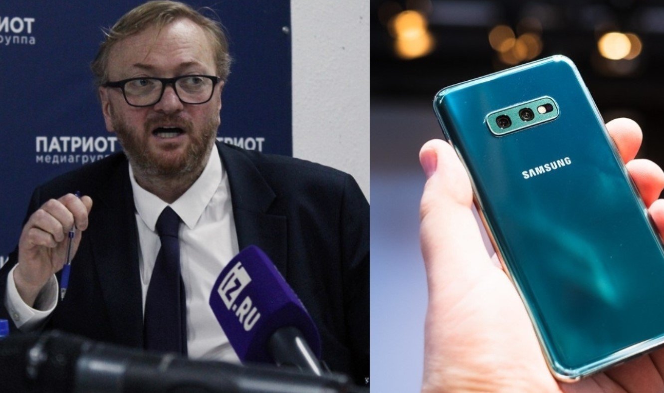 Милонов обвинил Samsung в грабеже россиян. Все из-за блокировки умных телевизоров - изображение 1 Милонов обвинил Samsung в грабеже россиян. Все из-за блокировки умных телевизоров - фото 1