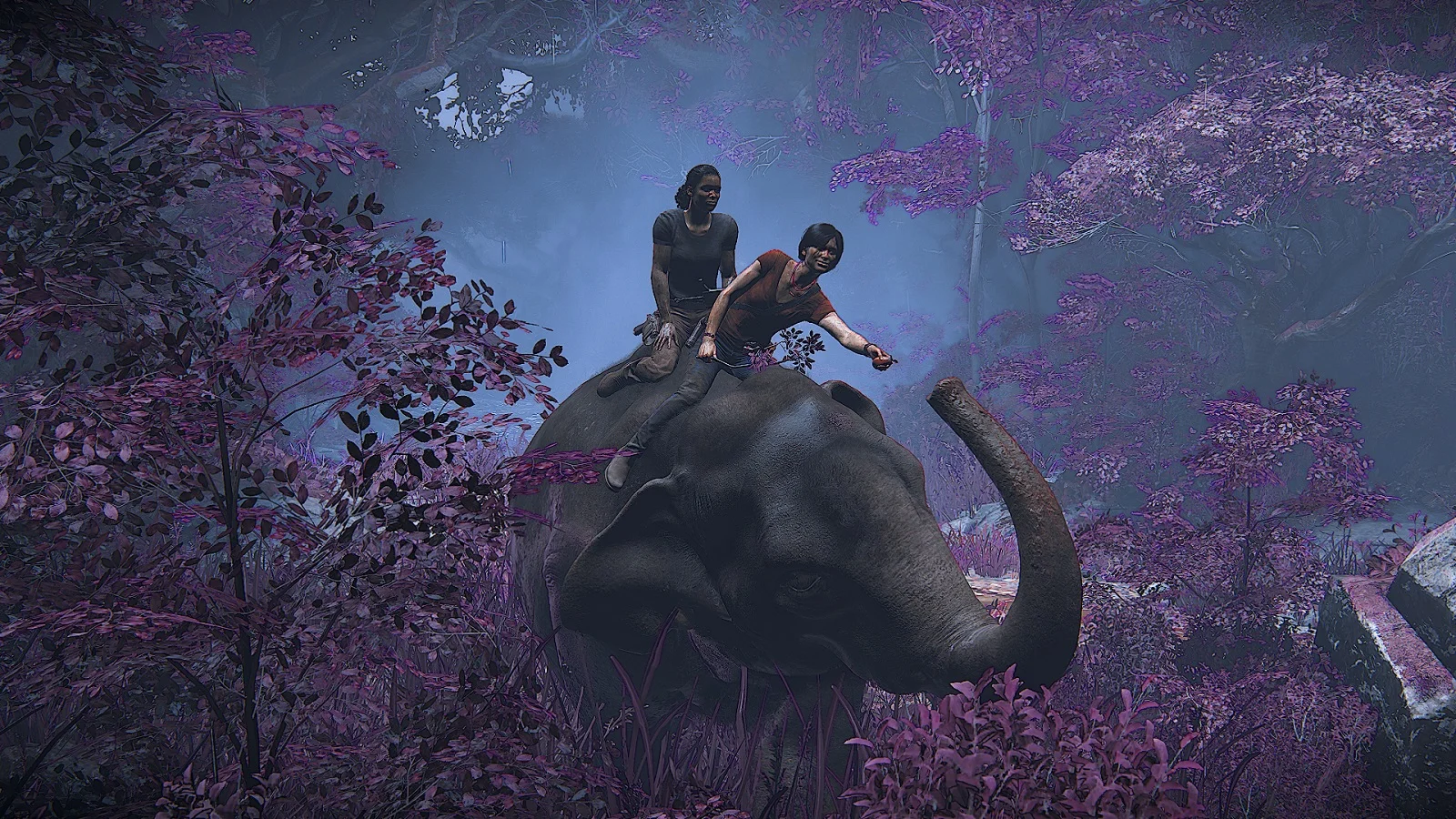 Как слоновья задница почти помешала созданию одной из лучших сцен Uncharted: The Lost Legacy - фото 1