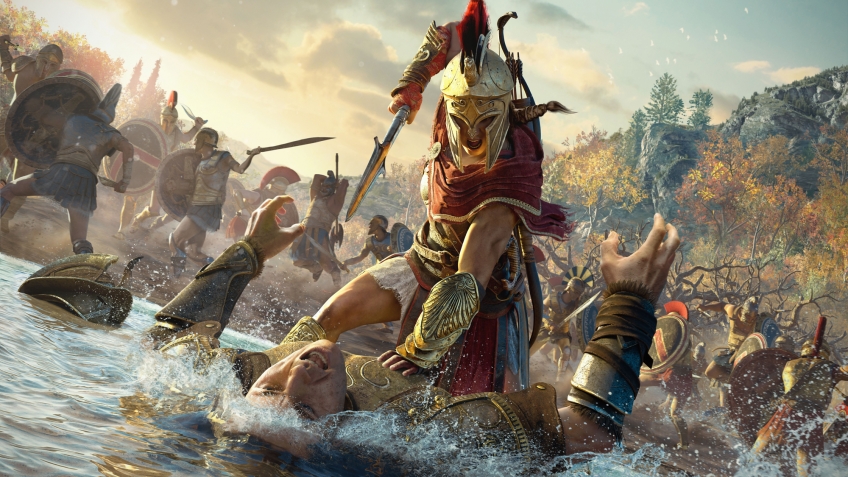 Самым грозным врагом в Assassin's Creed Odyssey стала банда жестоких куриц - изображение 1 Самым грозным врагом в Assassin's Creed Odyssey стала банда жестоких куриц - фото 1