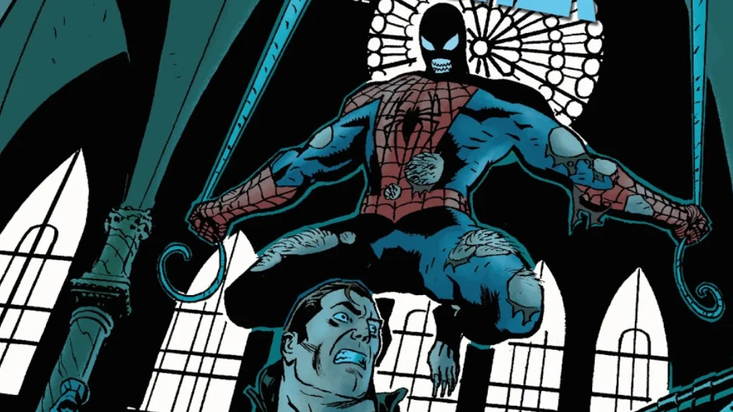 Недавно на страницах комиксов Marvel дебютировал новый Человек-паук из параллельного мира, представленного в кроссовере Spidergeddon. Питер Паркер с Земли-11580 упал в колонию радиоактивных пауков, после чего его сознание передалось им. Сам же «супергерой» взял прозвище Паучий человек (Spiders-Man). В честь этого мы решили вспомнить и другие случаи, когда в Мультивселенной Marvel были жуткие версии дружелюбного соседа.