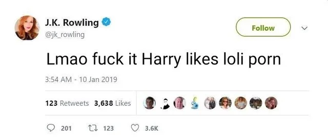 &lt;К черту все&gt;, Гарри нравится порно с лоли.