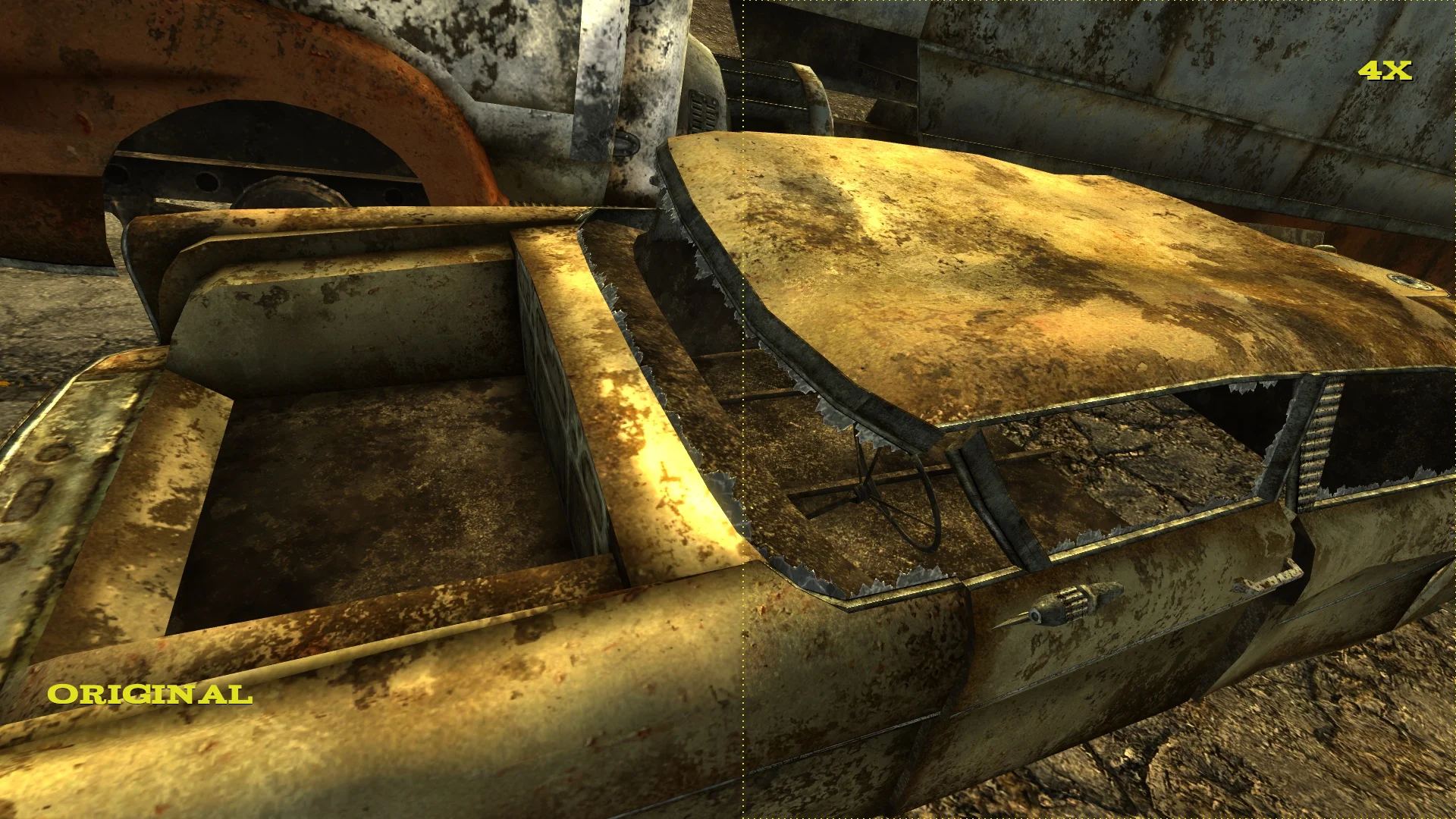 Фанат Fallout: New Vegas улучшил в несколько раз качество текстур в игре с помощью нейросетей - фото 4