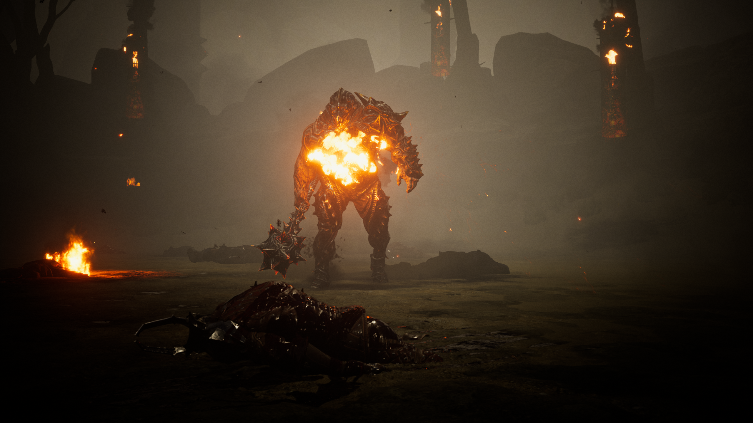 Mortal Shell Нимрод нераскаянный. Mortal Shell боссы. Mortal Shell first Boss. Mortal Shell Salomon.