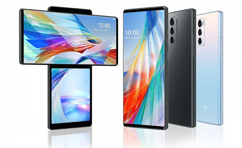 Представлен LG Wing — смартфон-ротатор с двумя экранами за 100 000 рублей - фото 1