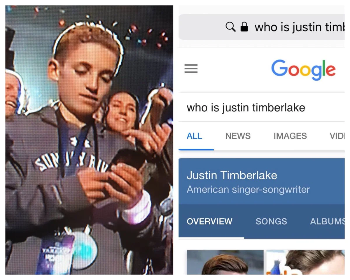 Мальчик хотел сделать селфи с Тимберлейком на Super Bowl — и стал мемом! - фото 3