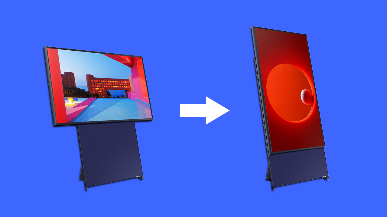 Как 43-дюймовый смартфон: телевизор Samsung Sero создан для просмотра вертикальных видео  - фото 1