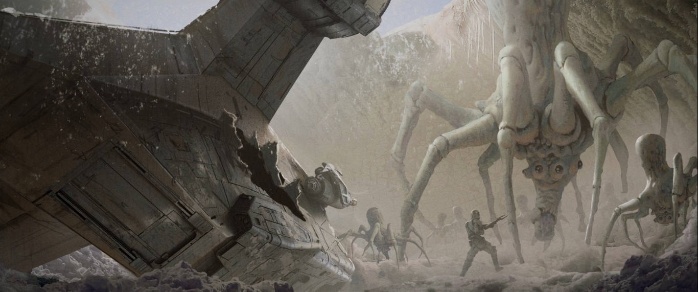 Нападение гигантского паука