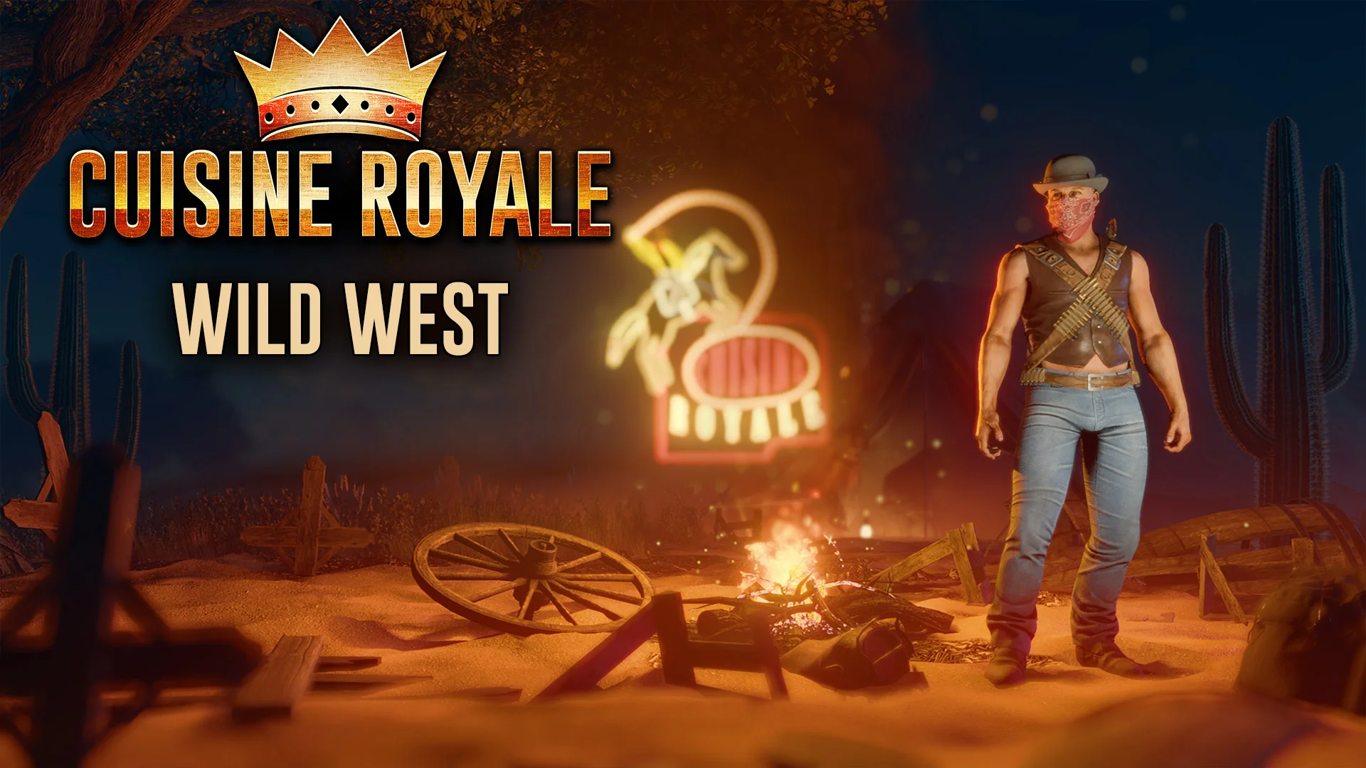 В веселой королевской битве Cuisine Royale стартовал новый сезон с тематикой Дикого Запада - фото 1