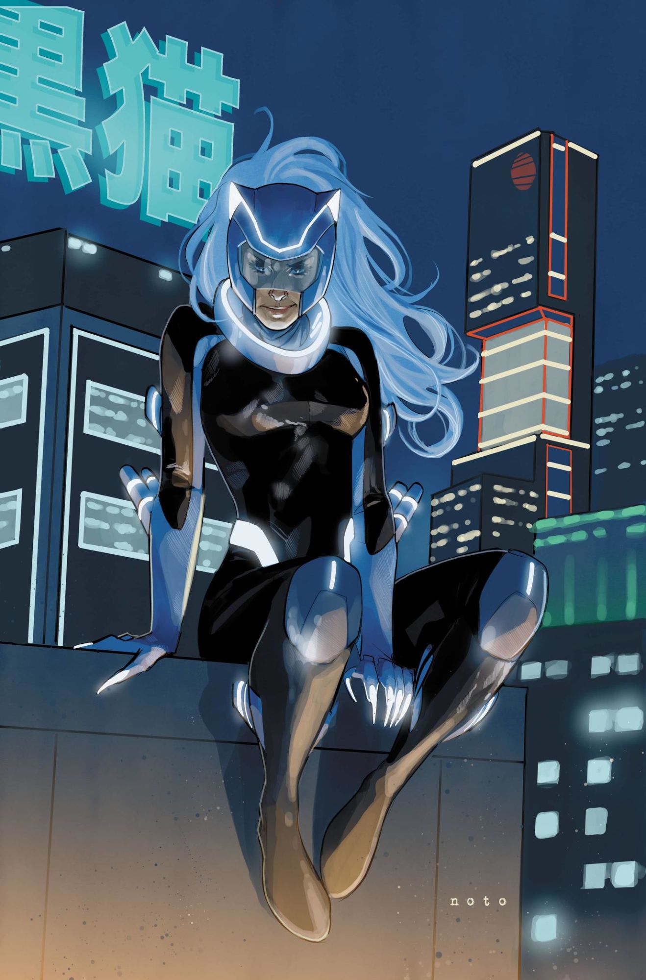 Кибернетический Локи в женском обличие и Сорвиголова с лазерным оружием. Новые обложки Marvel 2099 - изображение 3 Кибернетический Локи в женском обличие и Сорвиголова с лазерным оружием. Новые обложки Marvel 2099 - фото 3